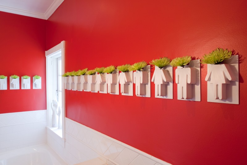 Wall vases