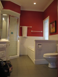 Before image of the Master Bathroom for DPVA Designers Show House 2011